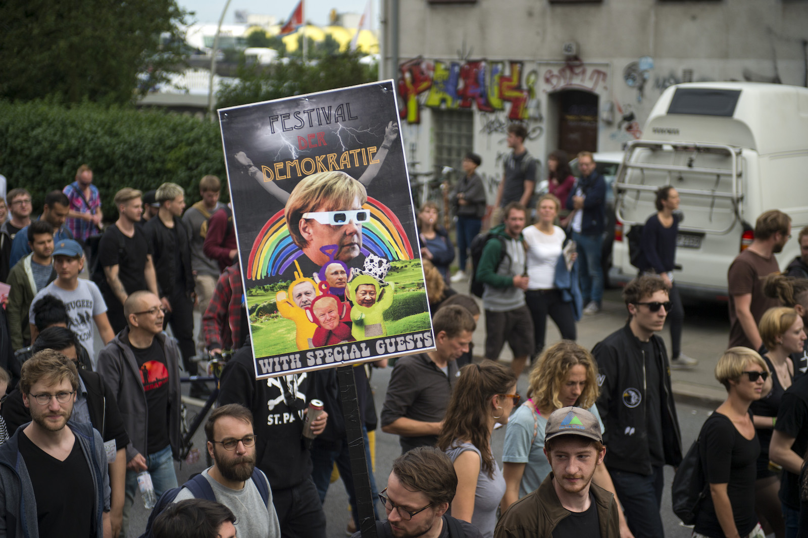 Jornada de apertura de la contracumbre del G20 en Hamburgo / Álvaro Minguito